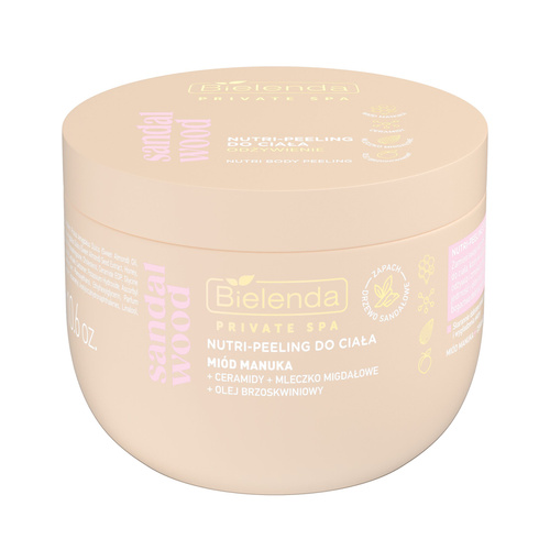 Bielenda Private Spa Nourishing Nutri-Body Scrub Sandalwood 300g