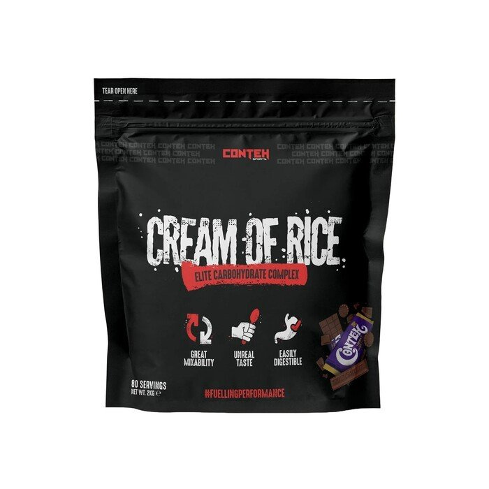 Conteh Sports Cream of Rice Triple Chocolate Elite Carbohydrate Complex for Athletes 2000g