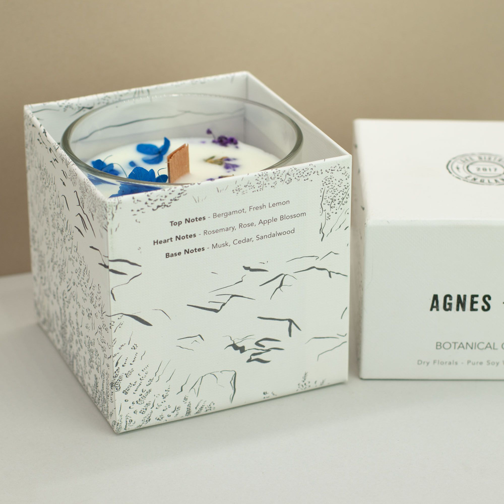 Agnes + Cat Botanical Soy Wax Candle - Moorland
