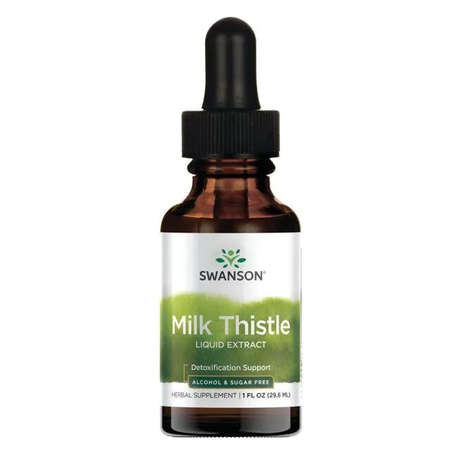 Swanson Milk Thistle Liquid Extract for Liver Support 29ml