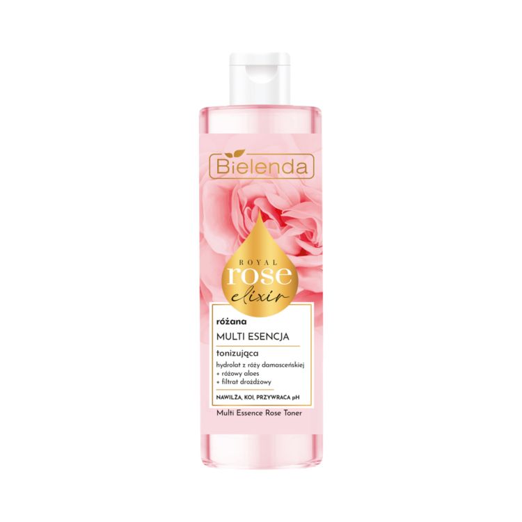 Bielenda Royal Rose Elixir Różana Multi Esencja Tonizująca 200ml