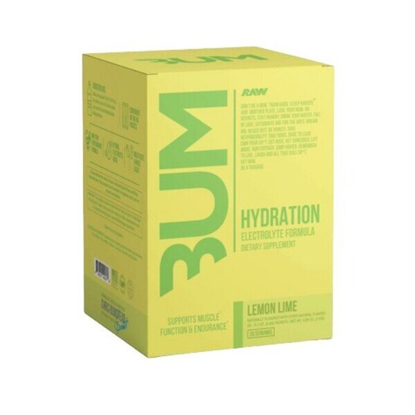 Bum Hydration, Lemon Lime - 20 x 5.8g