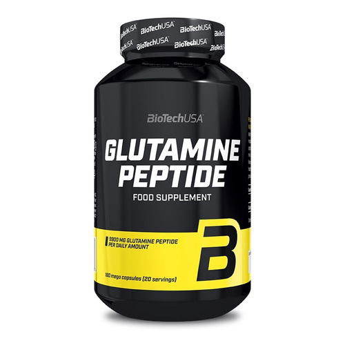 BioTechUSA Glutamine Peptide Kapsułki z glutaminą 180 kapsułek