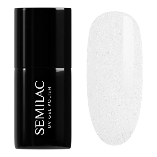 Semilac Black & White Lakier Hybrydowy 091 Glitter Milk 7ml