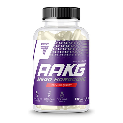 AAKG Mega Hardcore, Caps - 120 caps
