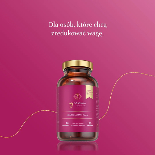 MyBestPharm MyBestSlim 2.0 Kontrola Masy Ciała 120 Kapsułek