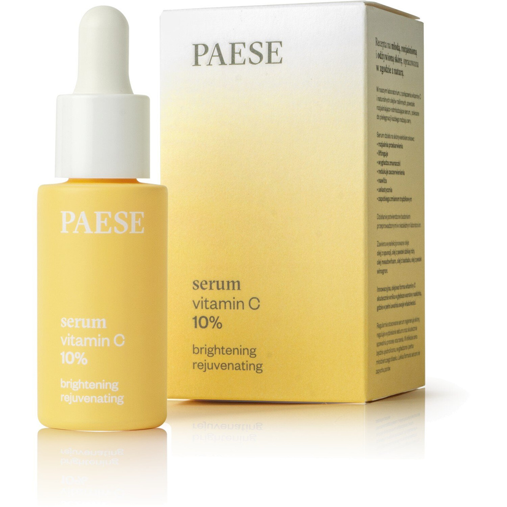 Paese Brightening Oil Serum with Vitamin C 10% 15ml