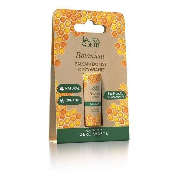 Laura Conti Botanical Organic Odżywczy Balsam do Ust  z Ekstraktem z Propylisu 8,3g