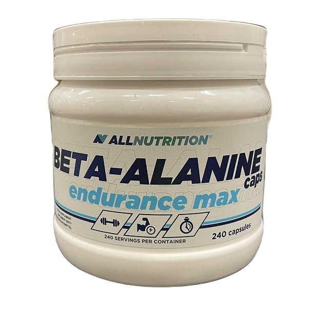 Allnutrition Beta-Alanine Endurance Max Suplement na Wytrzymałość 240 Kapsułek
