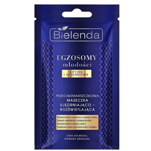 Bielenda Exosomes of Youth Anti-Wrinkle Firming and Brightening Mask 8g