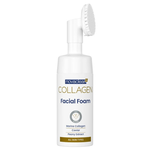NovaClear Collagen Oczyszczająca Pianka do Mycia Twarzy dla Każdego Rodzaju Skóry 100ml