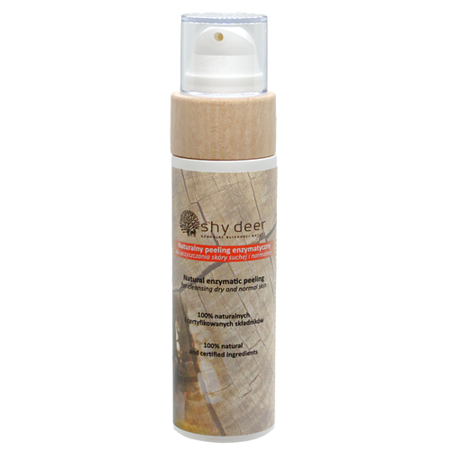 Shy Deer Naturalny Peeling Enzymatyczny do Cery Suchej i Normalnej 100ml