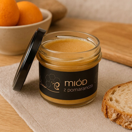 Bona Honey with Orange Natural Delicious Flavor 245g