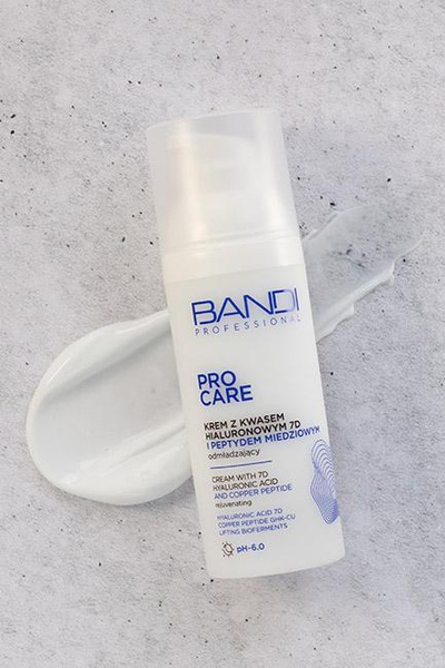 Bandi Pro Care Krem z Kwasem Hialuronowym 7D i Peptydem Miedziowym 50ml