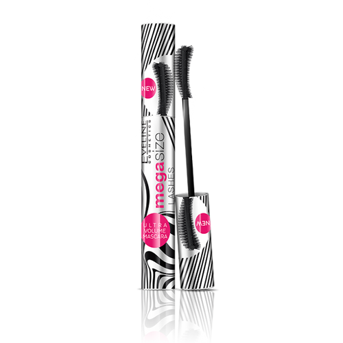 Eveline Mega Size Lashes Zagęszczająca Maskara Tusz do Rzęs 10ml