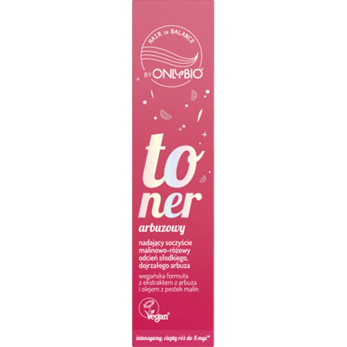 OnlyBio Hair in Balance Watermelon Toner for Blonde Hair 100ml