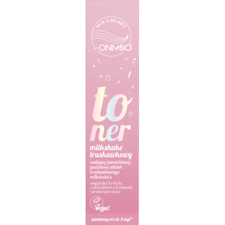 OnlyBio Hair in Balance Strawberry Hair Toner for Blonde Hair 100ml