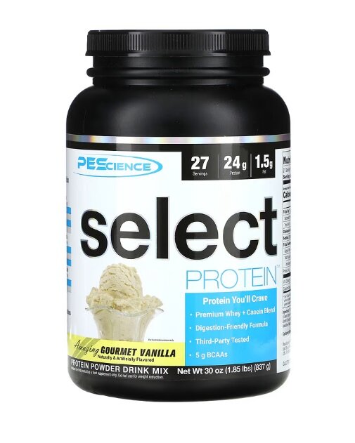 Select Protein, Amazing Gourmet Vanilla - 837g