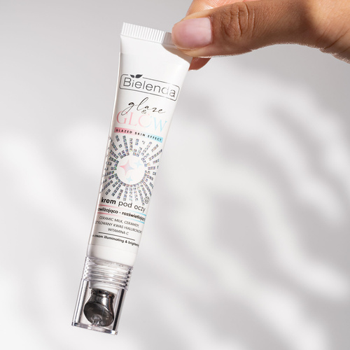 Bielenda Glaze & Glow Rozświetlająco-Rozjaśniający Krem pod Oczy 15ml