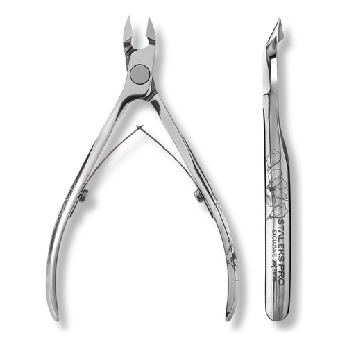 Staleks Pro Profesjonalne Cążki do Skórek EXCLUSIVE 20 Magnolia 8 mm 1 Sztuka