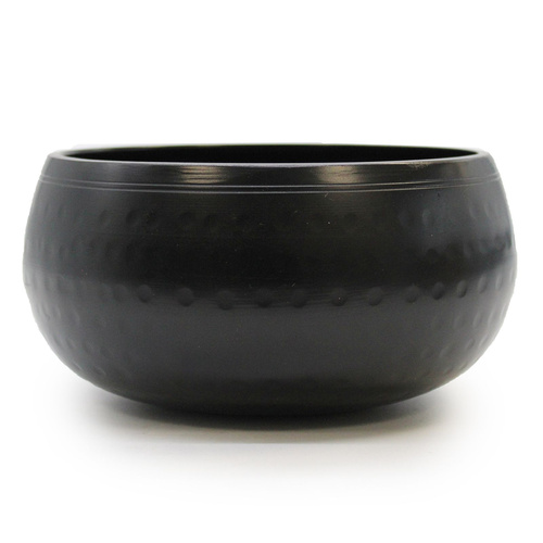 Medium Black Beaten Bowl - 15cm