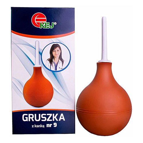 Kej Enema Bulb with Nozzle No. 9 240ml
