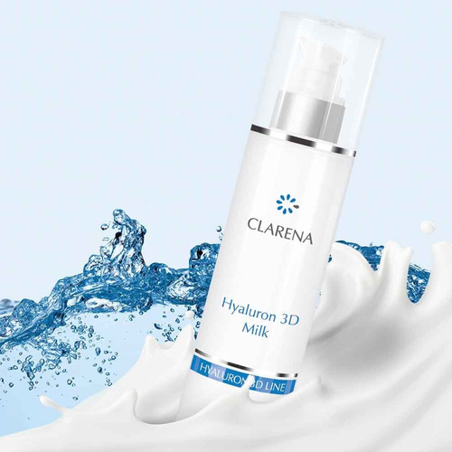 Clarena Hyaluron 3D Line Ultra-Nawilżające Mleczko do Demakijażu 200ml