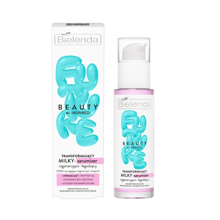 Bielenda Future Beauty Transforming Milky - Regenerating - Soothing Serumizer for Sensitive Skin 30ml