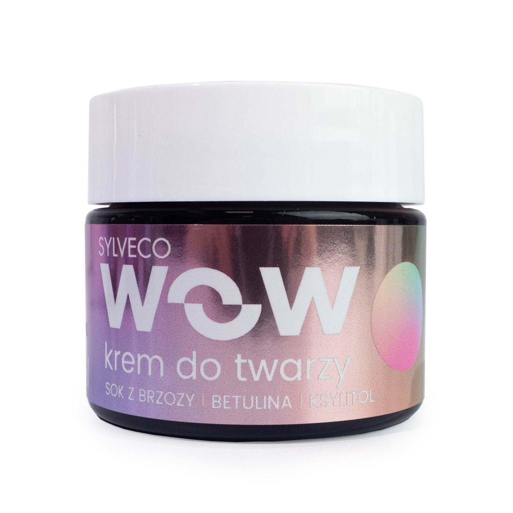 Sylveco Wow Face Young Skin Cream with Birch Juice Betulin and Xylitol 50ml