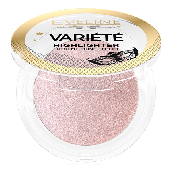 Eveline Variete Extreme Shine Effect Rozświetlacz Prasowany 01 5g