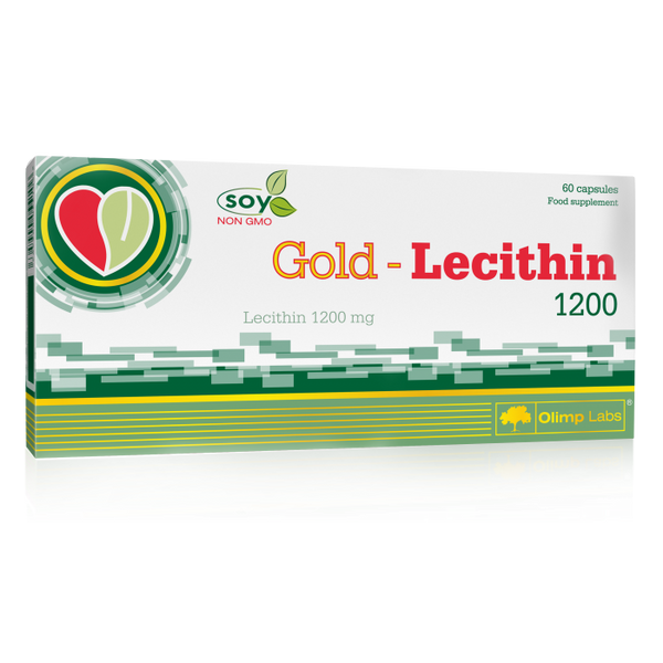 Olimp Gold Lecytyna 1200 na Pamięć i Koncentrację 60 Kapsułek