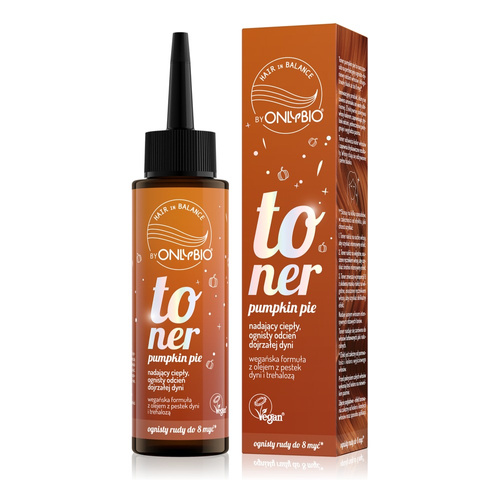 OnlyBio Hair in Balance Colouring Toner Pumpkin Pie 100ml