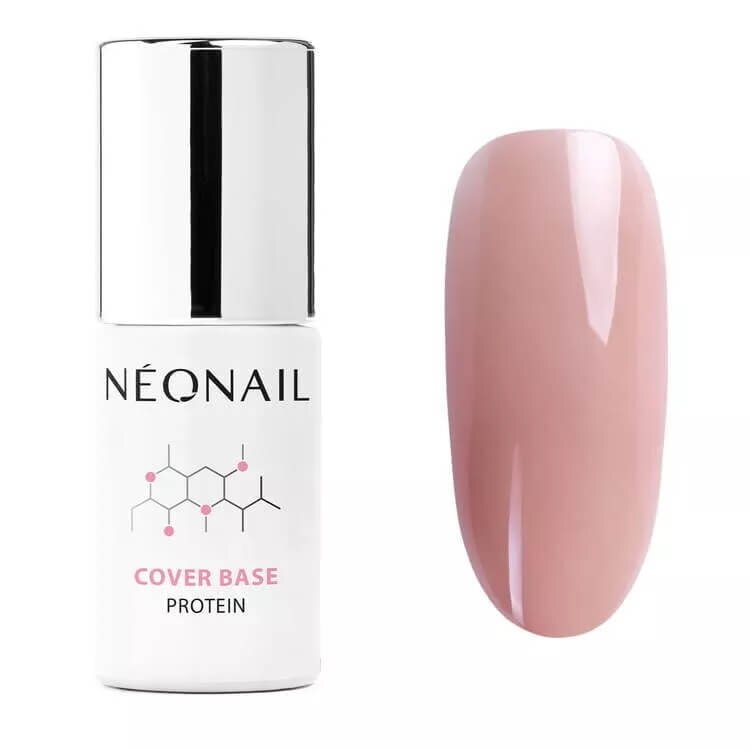 NeoNail UV/LED Baza Hybrydowa Cover Base Protein Cover Peach 7.2ml