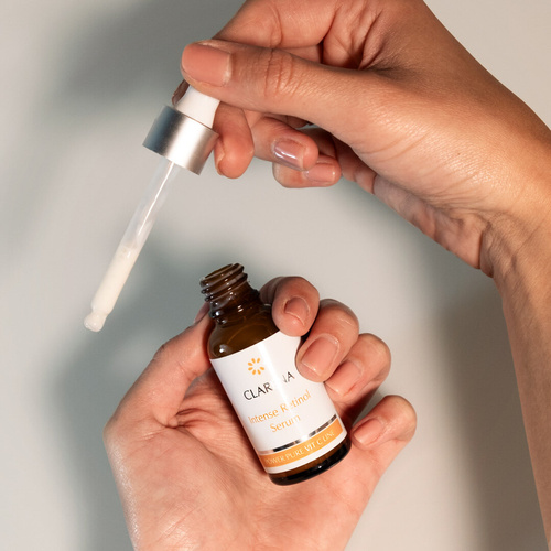 Clarena Power Pure Vit C Line Intensywne Serum z Retinolem i Kwasem Hialuronowym 30ml