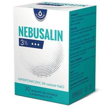 Nebusalin 3% Sodium Chloride Inhalation Solution 30 x 4ml