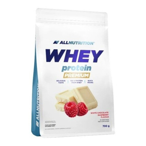 Allnutrition Whey Protein Premium, White Chocolate Raspberry - 700g