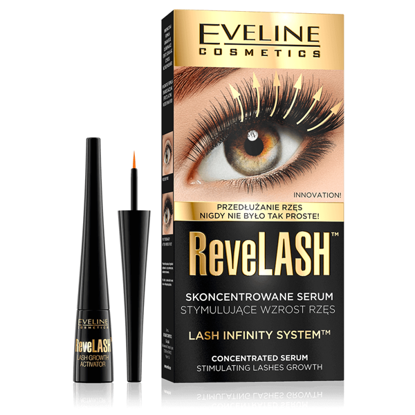 Eveline Revelash Serum Stimulating Eyelash Growth Lenght Density and Pigmentation 3ml