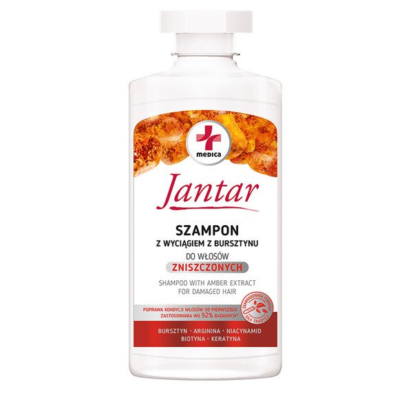 Jantar Shampoo With Amber Extract For Damaged Hair 330ml