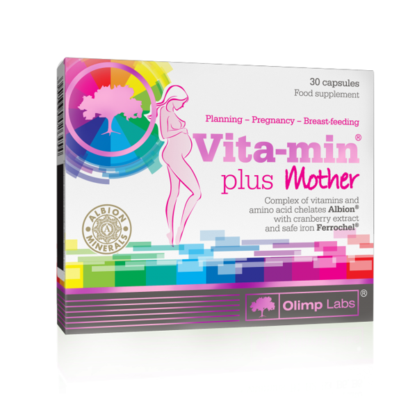 Olimp Vita-Min Plus Mama Prenatal Vitamin Complex 30 Capsules