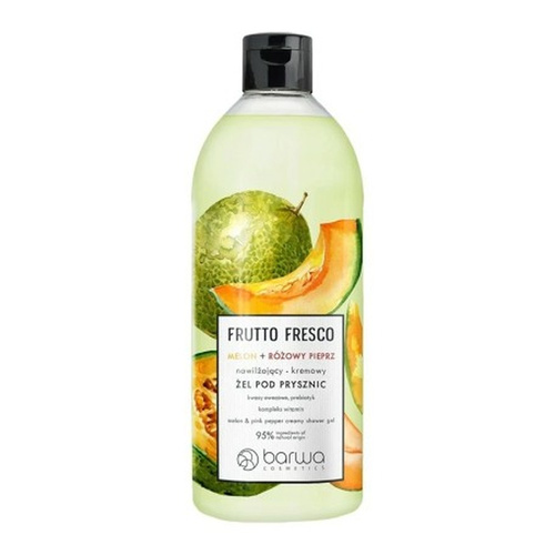 Barwa Frutto Fresco Moisturizing Creamy Shower Gel Melon and Pink Pepper 480ml