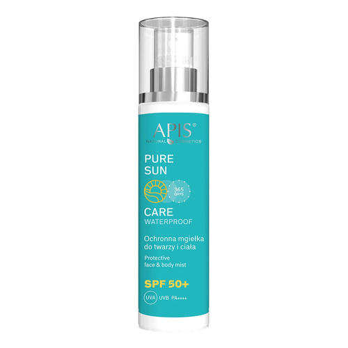 Apis Pure Sun Wodoodporna Mgiełka Ochronna do Twarzy i Ciała SPF 50 dla każdego Rodzaju Skóry 150ml
