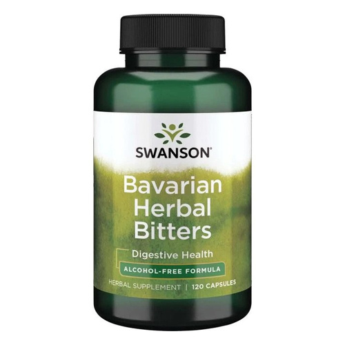 Swanson Bavarian Herbal Bitters Zioła na Wsparcie Trawienia 120 Kapsułek
