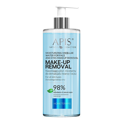 Apis Home Therapis Nawilżający Płyn Micelarny do Demakijażu Twarzy i Oczu 500ml