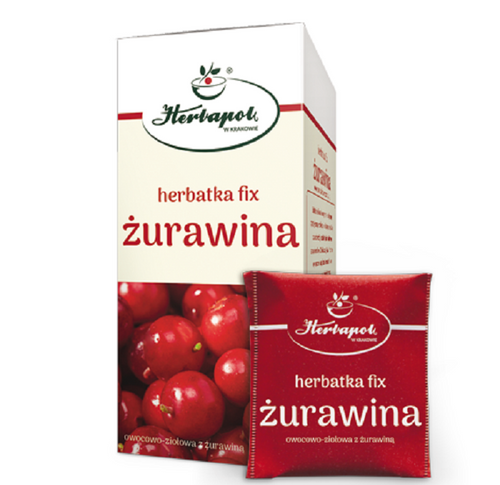 Herbapol Tea Fix Cranberry Flavour 20x2.5g