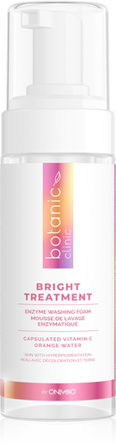 OnlyBio Botanic Clinic Bright Treatment Enzymatyczna Pianka do Twarzy dla Cery z Przebarwieniami 150ml