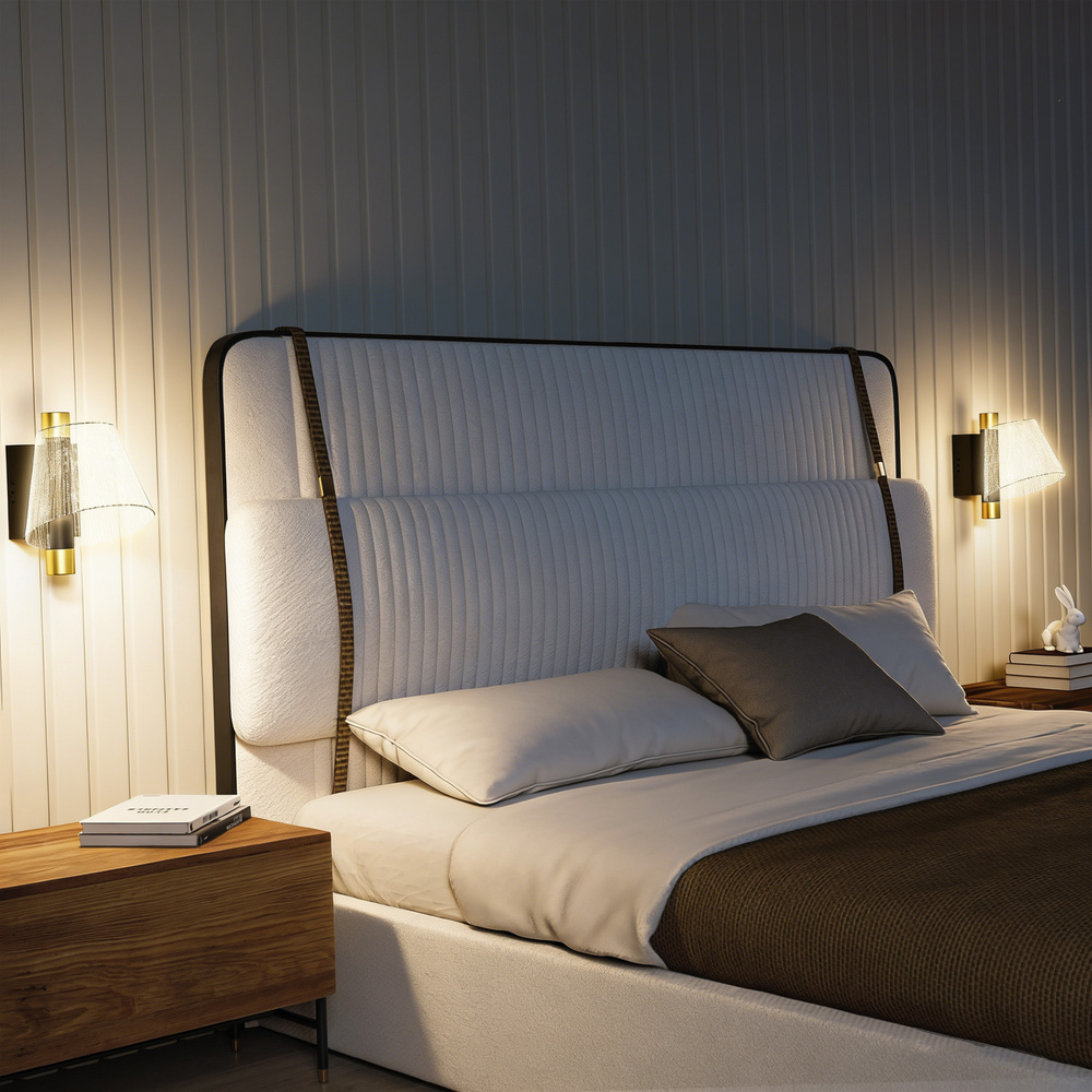 HOMCOM Led Wall Lamp 2 Pack, 5W Modern Indoor Starry Wall Light, Colour Temperature Adjustable 3000K/4000K/6500K, for Bedroom, Living Room, Hallway, Stairs, Black