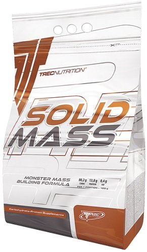 Trec Nutrition Solid Mass Gainer na masę Truskawkowy 3000g