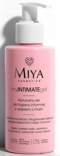 Miya myINTIMATEgel Naturalny Żel do Higieny Intymnej z Olejkiem z Malin 140ml