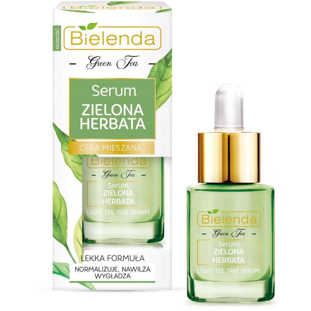 Bielenda Zielona Herbata Normalizujące Serum do Twarzy do Cery Mieszanej 15ml