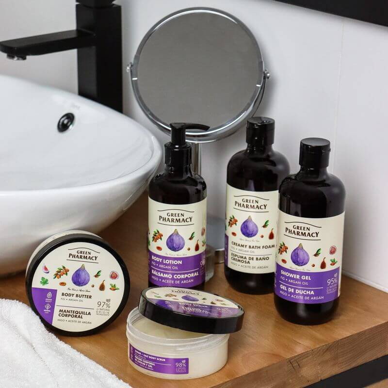 Green Pharmacy Balsam do Ciała Figa i Olejek Arganowy 400ml